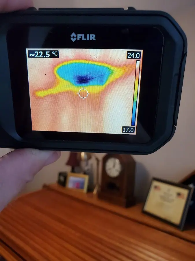 Thermal imaging inspection for water damage in Borger
