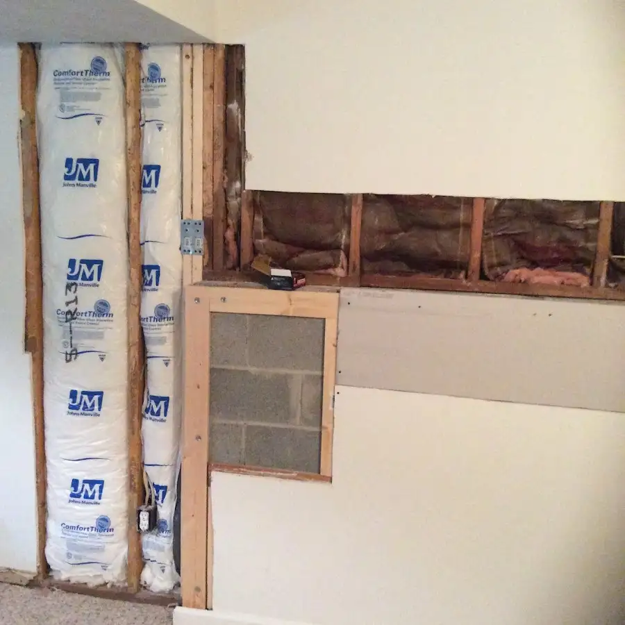 Wall insulation replacement during Odor Removal & Deodorization in Borger